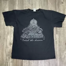 Vintage 1996 Indian Motorcycle T Shirt Men's Size XL Black Kiwi Indian Parts