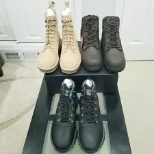 New ListingBrand new waterproof men's LEATHER Boots - US 10.5 BUNDLE THREE PAIRS FOR SALE