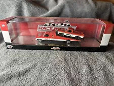 CUSTOM M2 Machines Hauler SquareBody 1973 Chevy Ramp Truck/ Holley Truck R69