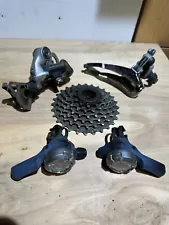 3 X 6 Speed Groupset Shimano SIS, Alivio, Altus