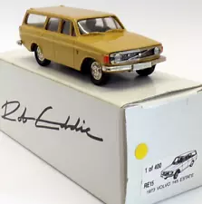 wonderful whitemetal-modelcar VOLVO 145GL WAGON 1973 - safari yellow - lim.ed.