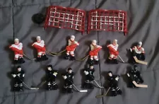 Stiga Pittsburgh Penguins Detroit Redwings table hockey players