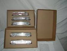 NEW ITEM AMERICAN FLYER SILVER STREAK ENGINE&PASSENGER SET BOX ONLY (NO TRAINS)