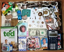 LARGE DRAWER JUNK LOT__Lots of Items_USA SILVER COINS_Jewelry Vintage_OLD_1944-S