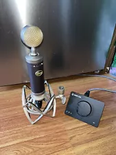 New ListingBlue Baby Bottle SL Microphone Bundle w/Boom Stand, XLR Cable & Headphone 0SHIP