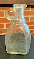 VTG White House Apple Cider Vinegar Cruet Bottle "For a Generation the Standard"