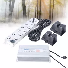 12 Head Ultrasonic Mist Maker Pond Fogger Machine for Hydroponics Landscape sale