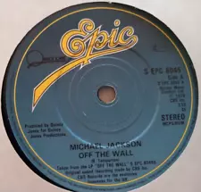 Michael Jackson ~ Off The Wall - UK 7" Single 1979 [4 for £3 Post]