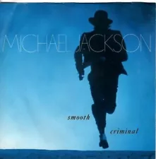 Michael Jackson – Smooth Criminal / Instrumental Version 7" 45 w/ PS