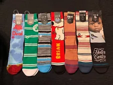 Stance Mens Socks Lot Of 7 Size Large