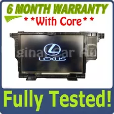 2013-2015 Lexus ES300h ES350 OEM 8" Navigation Multi Media Touch screen Display