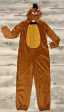 Five Nights Freddy’s HalloweenCostumes Freddy FazBear Jumpsuit. Great Condition!