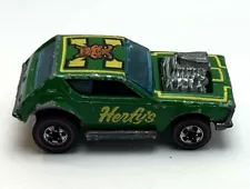 Hot Wheels Redlines 1974 Herfys Gremlin Grinder 1:64 Green Diecast