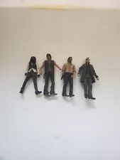 The walking dead Lot Of 4 Action Figures (McFarlane Toys)