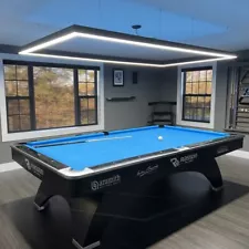 7FT / 8FT / 9FT Modern LED Pool Table Lighting - Perimeter Billiard Lights