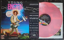 YOUNG EINSTEIN MOTION PICTURE SOUNDTRACK 1988 LP Australian Pink Vinyl Press Rec