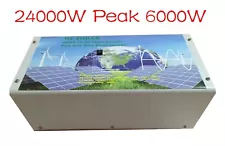 6000W LF Split Phase Pure Sine Wave Power Inverter DC 24V / AC 110V,220V Car RV