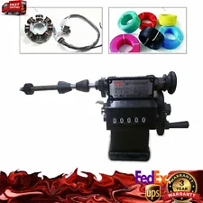 Dual purpose Manual /Coil Winder Hand Coil Winding Machine 0-99999 New