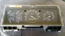 1992-1997 Ford F250 F350 Pickup Instrument Cluster Diesel w/Tach Speedo Gauges (For: 1992 Ford F-250)