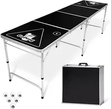 8 Foot Portable Beer Pong / Tailgate Tables ,New free freight