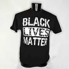 Men's Shirt Black Lives Matter Shirt for Men Black Large