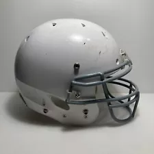 Schutt Recruit DNA Football Helmet Youth Large White w/Grey Facemask For Parts