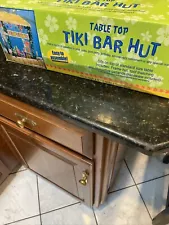 New ListingTabletop Tiki Bar Hut NEVER OPENED NEW