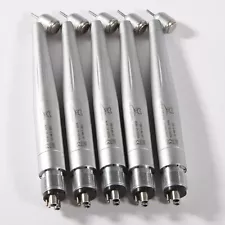 1/5Pc NSK Style Dental 45 Degree Surgical High Speed Handpiece Push Button 4Hole