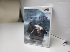 NEW Factory Sealed CURSED MOUNTAIN for Nintendo Wii NTSC US/CAN #C5