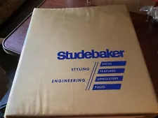 Rare 1963 Studebaker Showroom Dealers Sales Book Promotional Styling Engineering