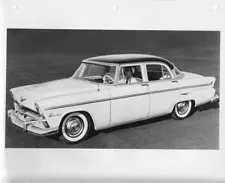 1955 Plymouth Belvedere 4-Door Sedan Press Photo and Release 0006