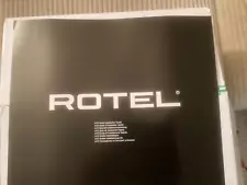 Rotel A 12 Stereo Integrated Amplifier - BLACK