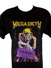 MEGADETH - FOR SALE - NEW Band Merch Black T-shirt