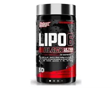 Lipo 6 Black Ultra Concentrate Thermogenic Fat Burner By Nutrex Research 60 Ct