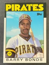 1986 TOPPS BASEBALL CARD BARRY BONDS #111 ROOKIE MINT CONDITION (AM) 9821