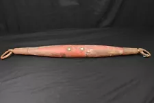 Old Vintage Primitive Wood Horse Ox Oxen Yoke 25" Long with 2 Ring Ends