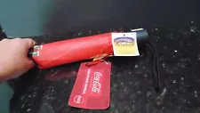 Micro Folding Umbrella coke coca cola Vintage Rare NWT NOS