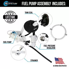 QFS EFI Fuel Pump Module Assembly for 2008-22 Harley-Davidson 75076-08B (For: 2008 Harley-Davidson)