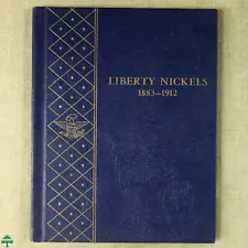 Whitman Publishing 9407 - Liberty V Nickels 1883-1912 - Nice Vintage Album