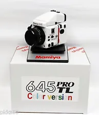 Mamiya 645 PRO TL SPECIAL ULTRA-RARE EDITION ((( COLOR SET ))) PEARL WHITE !!!