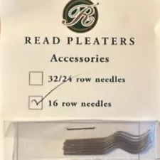 16 Row Read Pleater Needles