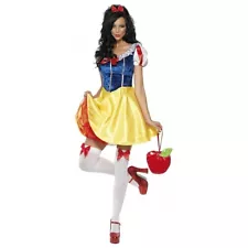 Sexy Snow White Costume Adult Halloween Fancy Dress