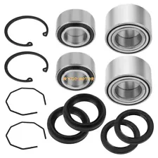 For 2004 Arctic Cat 650 V-2 Front & Rear Wheel Hub Bearings Seals Kit 0402-275 (For: Arctic Cat 650)