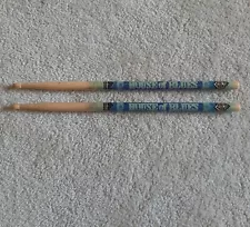 DW House Of Blues official pair of DRUM STICKS, Blue/Indigo, Never Used