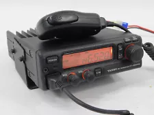 Yaesu FT-2500M Ham Radio VHF FM Mobile Transceiver + Mic + DC Power Cable (nice)