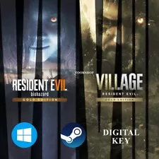 Resident Evil 7 Gold Edition & Village Gold Edition for PC Steam CD Key (GLOBAL)