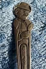 Charlie McCarthy 1930's Film Radio Star Spoon Duchess Silver Plate Estate. As Is