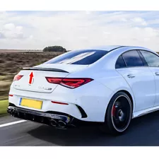 Sale~Matte Black Fit For Mercedes BENZ W118 CLA250 REAR V TRUNK SPOILER 2020 (For: 2020 CLA35 AMG)