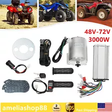 48V-72V 3000W BLDC Motor E-bike Brushless Motor Controller Kit For Scooters SALE