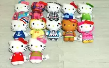 Sanrio Plush Mascot strap lot of 12 Set sale Limited Collab product not for sale